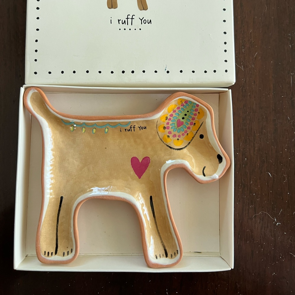 I ruff you dog jewelry holder